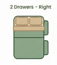 2 Drawers -Right