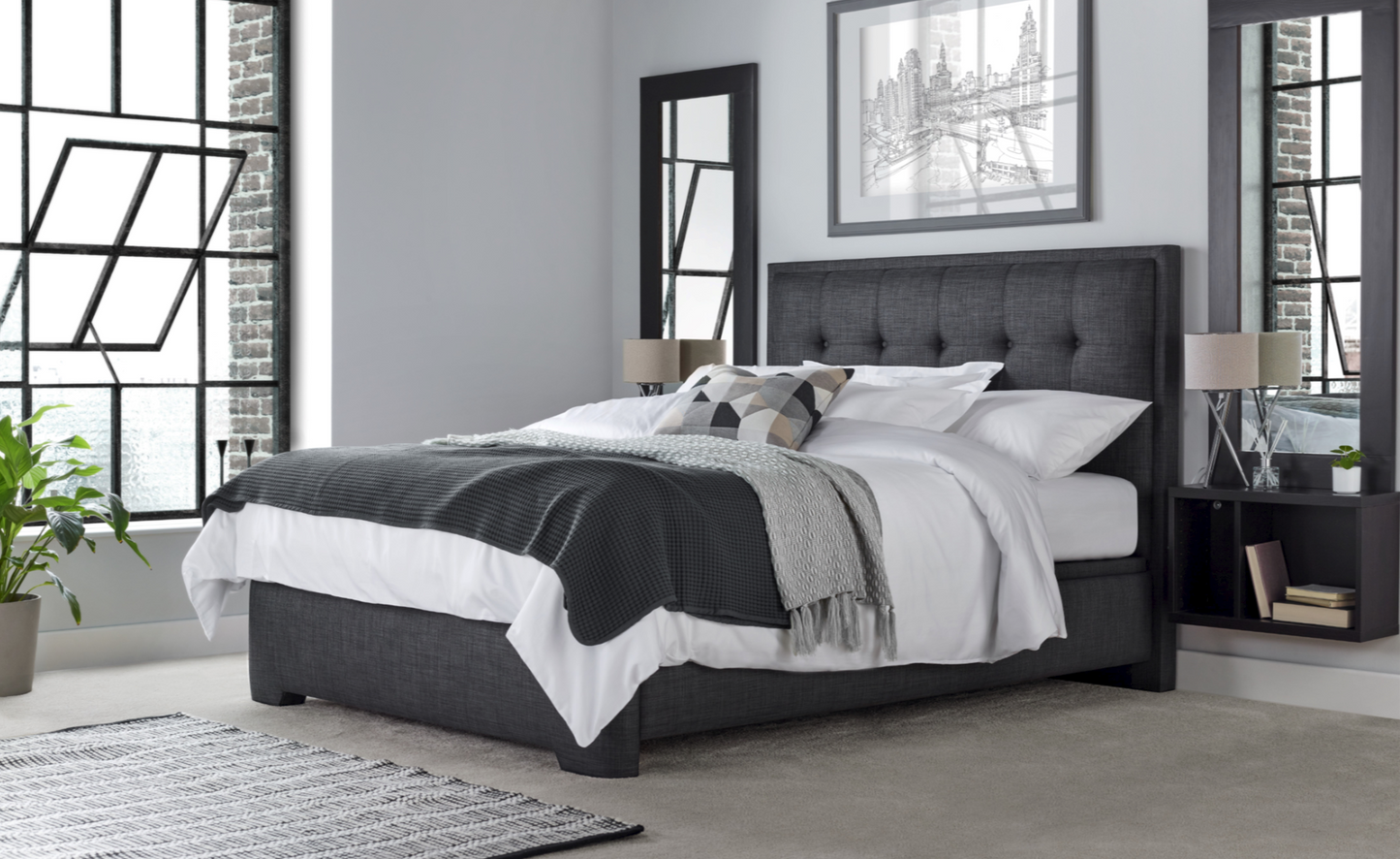 Falstone Ottoman - Bed Frame