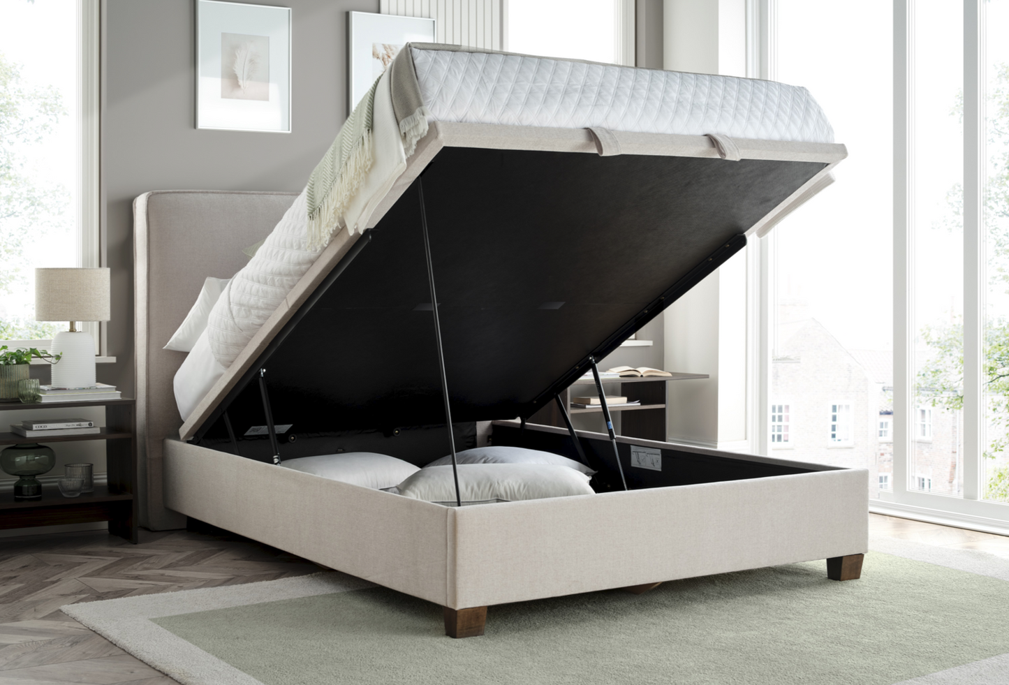 Newton Ottoman - Bed Frame