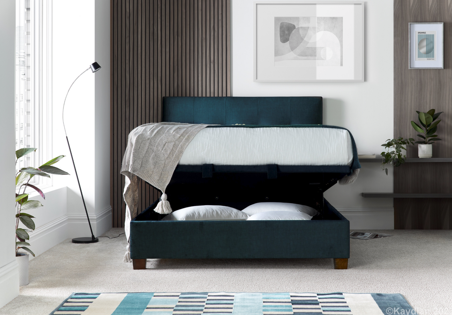 Brunton Ottoman - Bed Frame