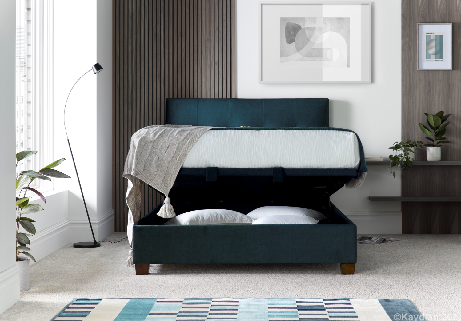 Brunton Ottoman - Bed Frame