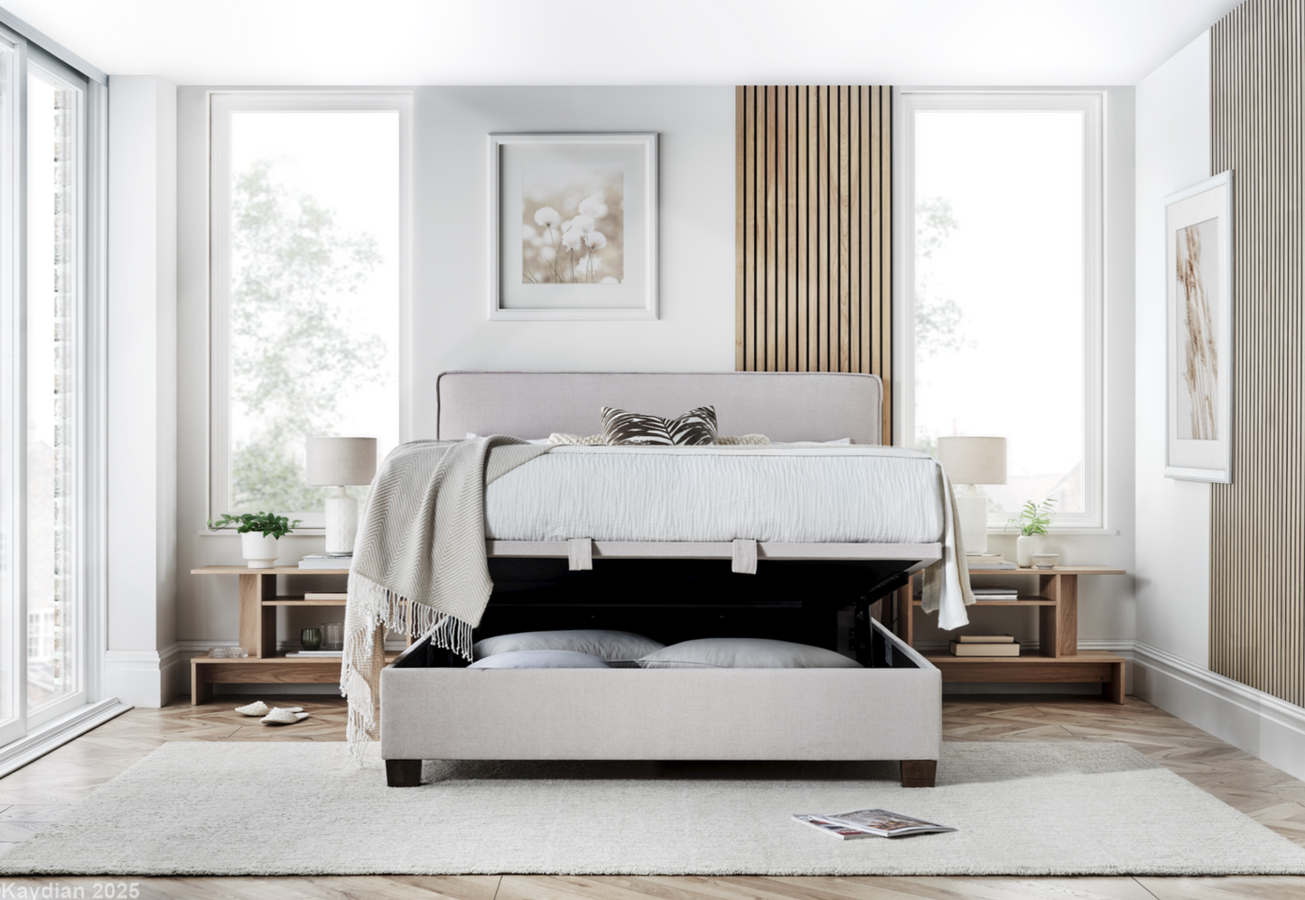 Newton Ottoman - Bed Frame