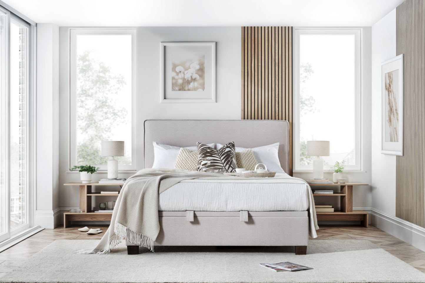 Newton Ottoman - Bed Frame
